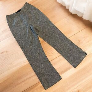 Vintage All That Jazz High Waisted Marled Grey Dress Pants Straight Flare